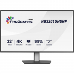 iiyama ProGraphic HB3201UHSNP-B1 computer monitor 80 cm (31.5") 3840 x 2160 pixels Black
