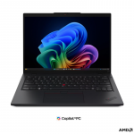 Lenovo ThinkPad L14 G7 AMD | Black | 14 " | IPS | WUXGA | 1920 x 1200 pixels | Anti-glare | AMD Ryzen AI 5 | 430 | 16 GB | SODIMM DDR5 | Solid-state drive capacity 512 GB | AMD Radeon 840M Graphics | Windows 11 Pro | 802.11be | Bluetooth version 5.4  ...