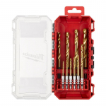 Milwaukee metal drill bit HSS-G TIN set. 10 pcs. H