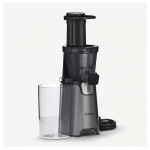 Severin ES 3571 juice maker Slow juicer 150 W Black, Grey, Metallic, Stainless steel