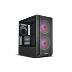 Case|LIAN LI|LANCOOL 216RX BLACK|MidiTower|Case product features Transparent panel|ATX|EATX|MicroATX|MiniITX|Colour Black|G99.LAN216RX.00