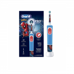 Oral-B | Electric Toothbrush | Vitality PRO Kids Spiderman | Rechargeable | For kids | Number of brush heads included 1 | Number of teeth brushing modes 2