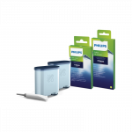 Philips | Coffee maker Maintenance kit: oil, 2xAquaClean, 6xcoffee oil remover tablets, 6xMilk circuit cleaner sachets | CA6707/10