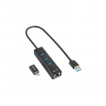 Sharkoon 4044951037575 laptop dock/port replicator Wireless USB 3.2 Gen 1 (3.1 Gen 1) Type-C Black