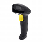 Qoltec 50853 Laser barcode scanner 1D | 2D | Black