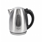 Adler | Kettle | AD 1223 | Standard | 2200 W | 1.7 L | Stainless steel | 360&deg; rotational base | Stainless steel