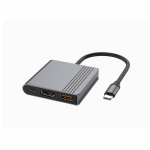 I/O ADAPTER USB-C TO HDMI/USB3/3IN1 A-CM-COMBO3-05 GEMBIRD