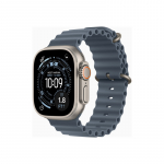 Apple Watch Ultra 3 GPS + Cellular 49mm Natural Titanium Case with Anchor Blue Ocean Band | Apple