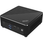 MSI Cubi N ADL S-254AT Intel&reg; N N200 4 GB DDR4-SDRAM 128 GB SSD Windows 11 Pro Mini PC Black