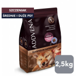 ADDVENA Boosted by superfoods Junior Medium/Large Beef - dry dog food - 2,5kg