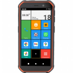 Olympia TREK 14 cm (5.5") Dual SIM Android 10 4G USB Type-C 3 GB 32 GB 5000 mAh Black, Orange