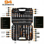 NEO tools 10-062 socket/socket set