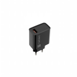 NATEC MAINS CHARGER RIBERA USB-A 18W BLACK