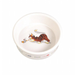 TRIXIE Porcelain Cat Bowl 0.2 l/11 cm