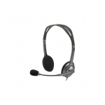 Logitech | Stereo headset | H111 | Built-in microphone | 3.5 mm | Grey