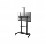 NEWSTAR MOBILE FLAT SCREEN FLOOR STAND (HEIGHT: 128-160 CM) 60-100" BLACK