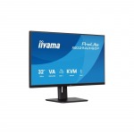 IIYAMA XB3294UHSCP-B1 32inch VA-panel 3840x2160 UHD 15cm Height Adj. Stand 350cd/m 2ms Speakers USB-C Dock LAN/KVM/95W PD
