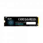 Silicon Power SP P34A60 | 128 GB | Solid-state drive interface M.2 PCIe Gen 3x4 | Read speed 1800 MB/s | Write speed 600 MB/s