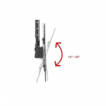 Maclean TV Ceiling Mount, max VESA 600x400, 23-100", max 50kg, MC-803