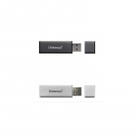 MEMORY DRIVE FLASH USB2 32GB/2PCS SILV/ ANT 3521480 INTENSO