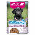 EUKANUBA Life Care Puppy Rich in trout and sweet potatoes - wet dog food - 400g