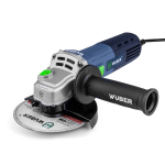 Angle grinder 125 mm 850 W + 10 discs W27477 WUBER