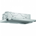Bosch Serie 2 DFL063W56 cooker hood Semi built-in (pull out) Metallic 328 m&sup3;/h
