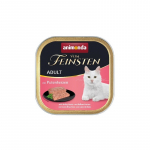 ANIMONDA Vom Feinsten Adult Turkey hearts - wet cat food - 100g