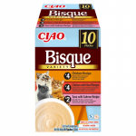INABA Ciao Bisque Creamy soup with chicken, beef and fish - cat treats - 10x40g
