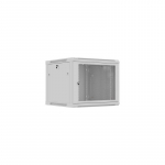 LANBERG Rack cabinet 19in wall-mount 9U/600X600 flat pack with perforated door black