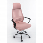 Topeshop FOTEL NIGEL R&Oacute;ŻOWY office/computer chair Padded seat Mesh backrest