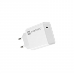 NATEC NETWORK CHARGER RIBERA USB-C 20W PD WHITE