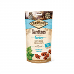 CARNILOVE Semi-Moist Snack Sardines - Parsley - Cat treat with sardines and parsley - 50 g