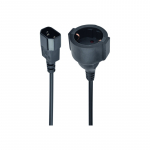 GEMBIRD PC-SFC14M-01 Gembird power adapter cord C14 male -> schuko female