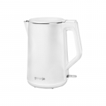 Gorenje | Kettle | K15DWW | Electric | 2200 W | 1.5 L | Plastic + metal | 360&deg; rotational base | White