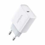 Ugreen USB Power Delivery 3.0 Quick Charge 4.0+ 20W 3A mains charger (white)