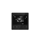 Fibaro Nice Connected Thermostat for Electric Heating | WARM-CONTROL E | Black