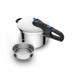 Pressure cooker TEFAL SECURE TRENDY 6L + stainless steel basket