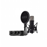 R&Oslash;DE NT1 Signature Black + AI-1 Studio Kit MK2 - complete studio set