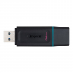 Kingston | DataTraveler Exodia USB Flash Drive | 64 GB | USB 3.2 Gen 1 | Black/Blue