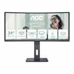 LCD Monitor|AOC|34 "|3440 x 1440 pixels|UltraWide Quad HD|Native aspect ratio 21:9|LED|Curved|CU34P3CV