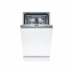 Bosch Dishwasher | SPT4EMX17E | Built-in | Width 45 cm | Number of place settings 10 | Number of programs 6 | Energy efficiency class B | Display | White