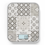 TEFAL Electronic Kitchen Scale | Optiss BC50D6V0 | Graduation 0.5/1 g | Display type LCD | Mozaic Decor