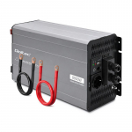 Qoltec Przetwornica napięcia Pure Sine Wave | 12V na 230V | 4000/8000W | UPS BYPASS | USB | Kompatybilna z LiFePO4 GEL AGM