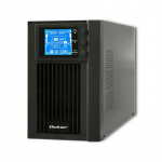 Qoltec 53042 Uninterruptible Power Supply | On-line | Pure Sine Wave | 1kVA | 800W | LCD