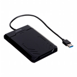 UNITEK Y-3036 storage drive enclosure 2.5" HDD/SSD enclosure Black