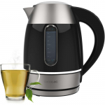 Cecotec Kettle | Thermosense 400 VisionLight | Electric | 2200 W | 1.7 L | Stainless steel | 360&deg; rotational base | Black/Stainless steel