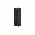 FLOOR-STANDING RACK CABINET 19" 42U 600X600 BLACK PERFORATED LCD DOOR LANBERG (FLAT PACK) V2