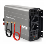 Qoltec Przetwornica napięcia MS Wave | 12V na 230V | 2500/5000W | USB | Kompatybilna z LiFePO4 GEL AGM