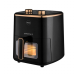 ELDOM FRITTA fat-free fryer capacity 5.0 l adjustable temp. clock 1500 W Single 5 L Stand-alone Hot air fryer Black